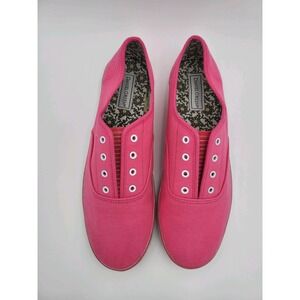 Daniel Green Women's Pink Casual Low top Sneaker Slip on Size 11 N